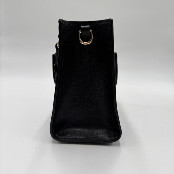 Dooney & Bourke Black Saffiano Leather  Handbag K11092620 - Picture 7 of 14